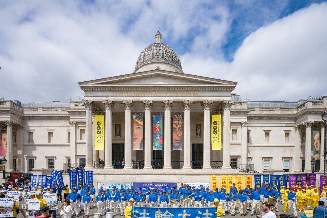 European Falun Gong Practitioners Mark 25 Years of CCP Persecution With London March